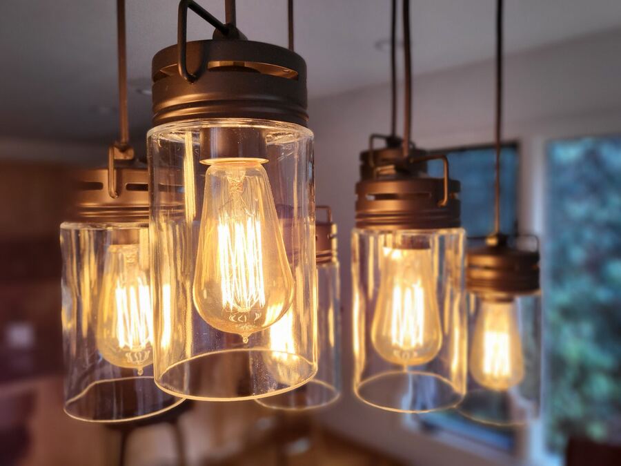 House for sale Franklin NC — pendant lights detail